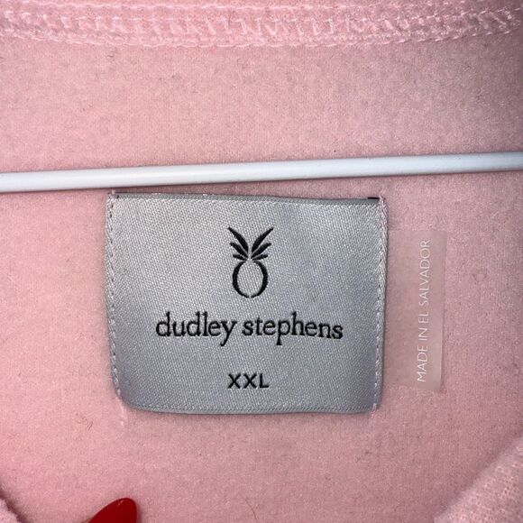 Tuckernuck Dudley Stephens Scalloped Ruffle Trim In Vello Fleece - Pale Pink XXL - Picture 4 of 5